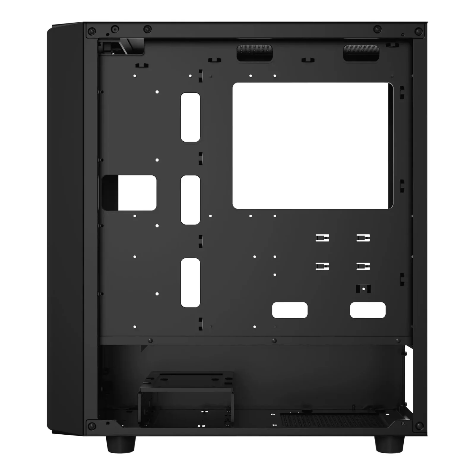 Корпус для комп'ютера ATX W/O PSU GAMMA C70 BK (GAMMA-C70-BKG000XX-GL) OCYPUS UA