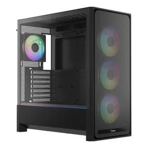 Корпус для комп'ютера ATX W/O PSU DELTA C70 BK ARGB (DELTA-C70-BKG400XX-GL) OCYPUS UA