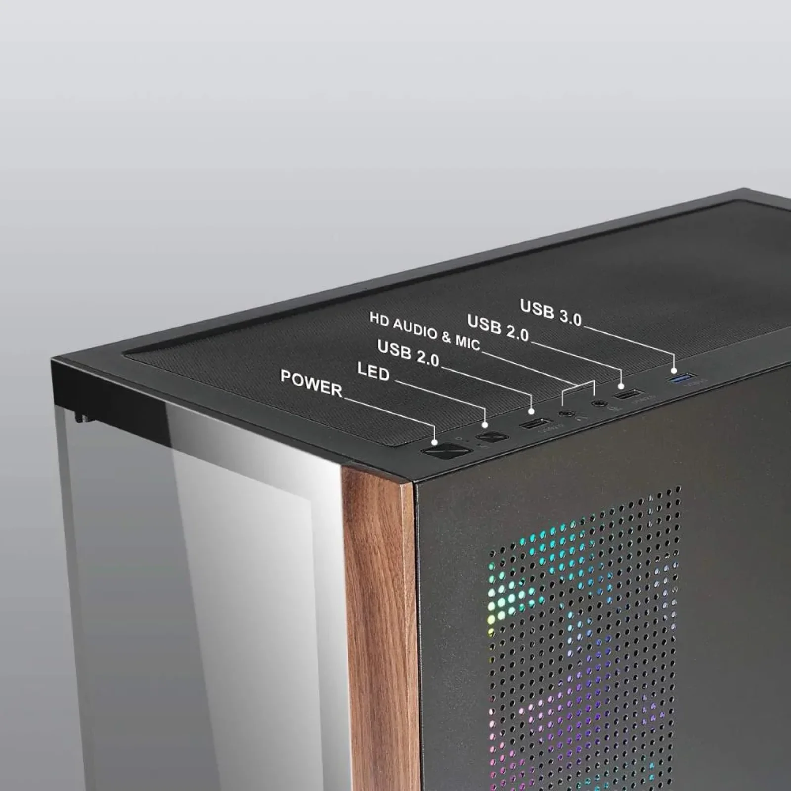 Корпус ATX W/O PSU NEPTUN 491 CSAZ-491 AZZA UA