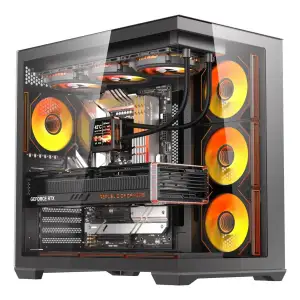 Корпус для комп'ютера DARK FLASH C280 EATX без блока живлення, чорний (C280 BLACK) UA