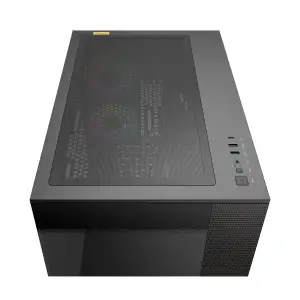 Корпус для комп'ютера ATX W/O PSU DELTA C74 ARGB чорний (DELTA-C74-BKD200XX-GL) OCYPUS UA
