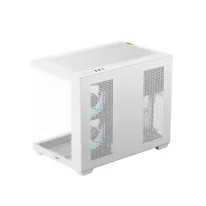 Корпус для комп'ютера MATX W/O PSU GAMMA C54 ARGB білий (GAMMA-C54-WHD300XX-GL) OCYPUS UA
