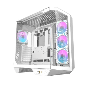 Корпус для комп'ютера DARK FLASH ATX без блока живлення DY470 білий (DY470 WHITE) UA