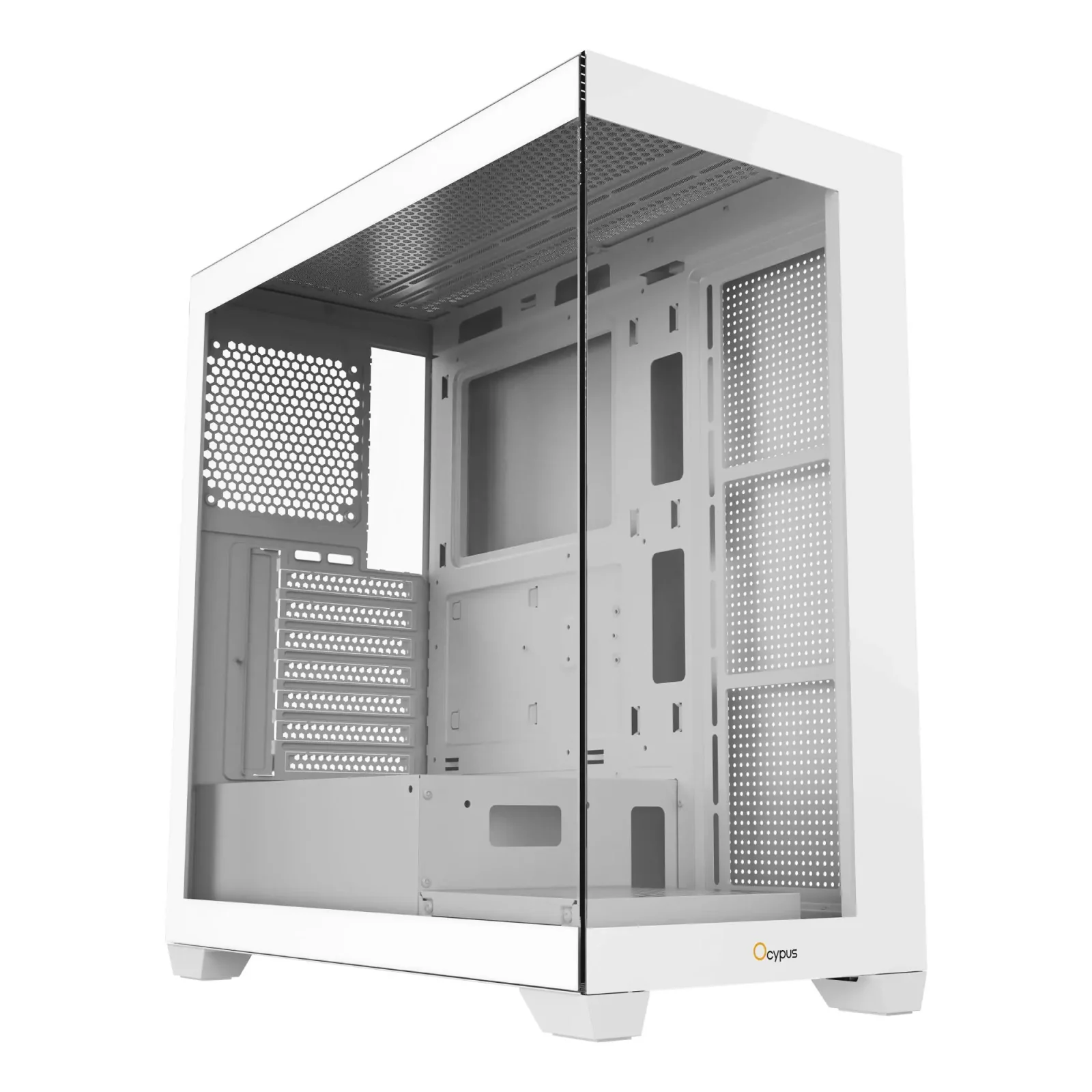 Корпус для комп'ютера ATX W/O PSU GAMMA C72 WH (GAMMA-C72-WHD000XX-GL) OCYPUS UA