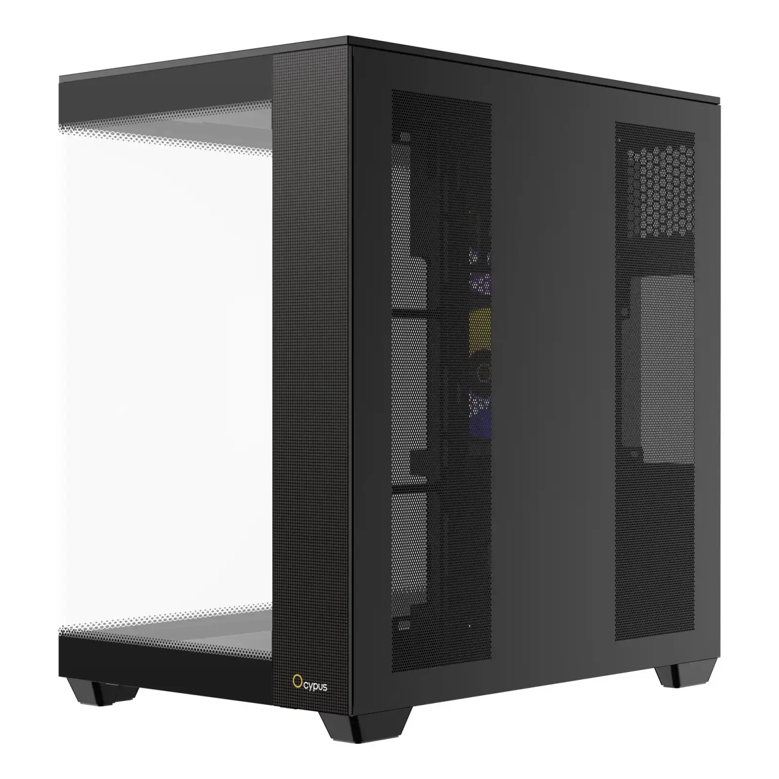 Корпус для комп'ютера ATX W/O PSU DELTA C74 ARGB чорний (DELTA-C74-BKD200XX-GL) OCYPUS UA