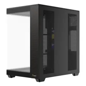 Корпус для комп'ютера ATX W/O PSU DELTA C74 ARGB чорний (DELTA-C74-BKD200XX-GL) OCYPUS UA
