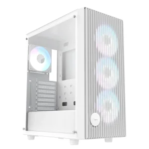 Корпус для комп'ютера ATX W/O PSU GAMMA C70 WH ARGB (GAMMA-C70-WHG400XX-GL) OCYPUS UA