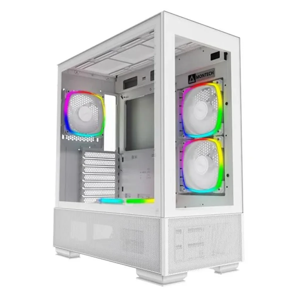 Корпус ATX W/O PSU SKY TWO (W) MONTECH UA