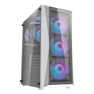 Корпус для комп'ютера DARK FLASH DK352 PLUS ATX без блока живлення, білий (DK352 PLUS WHITE) UA