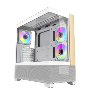 Корпус для комп'ютера DARK FLASH ATX без блока живлення DS900W AIR білий (DS900W AIR WHITE) UA