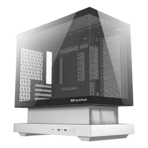 Корпус для комп'ютера DARK FLASH F1 mATX без блока живлення, білий (F1 WHITE) UA
