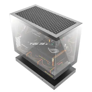 Корпус для комп'ютера MATX W/O PSU F1 BLACK DARK FLASH UA