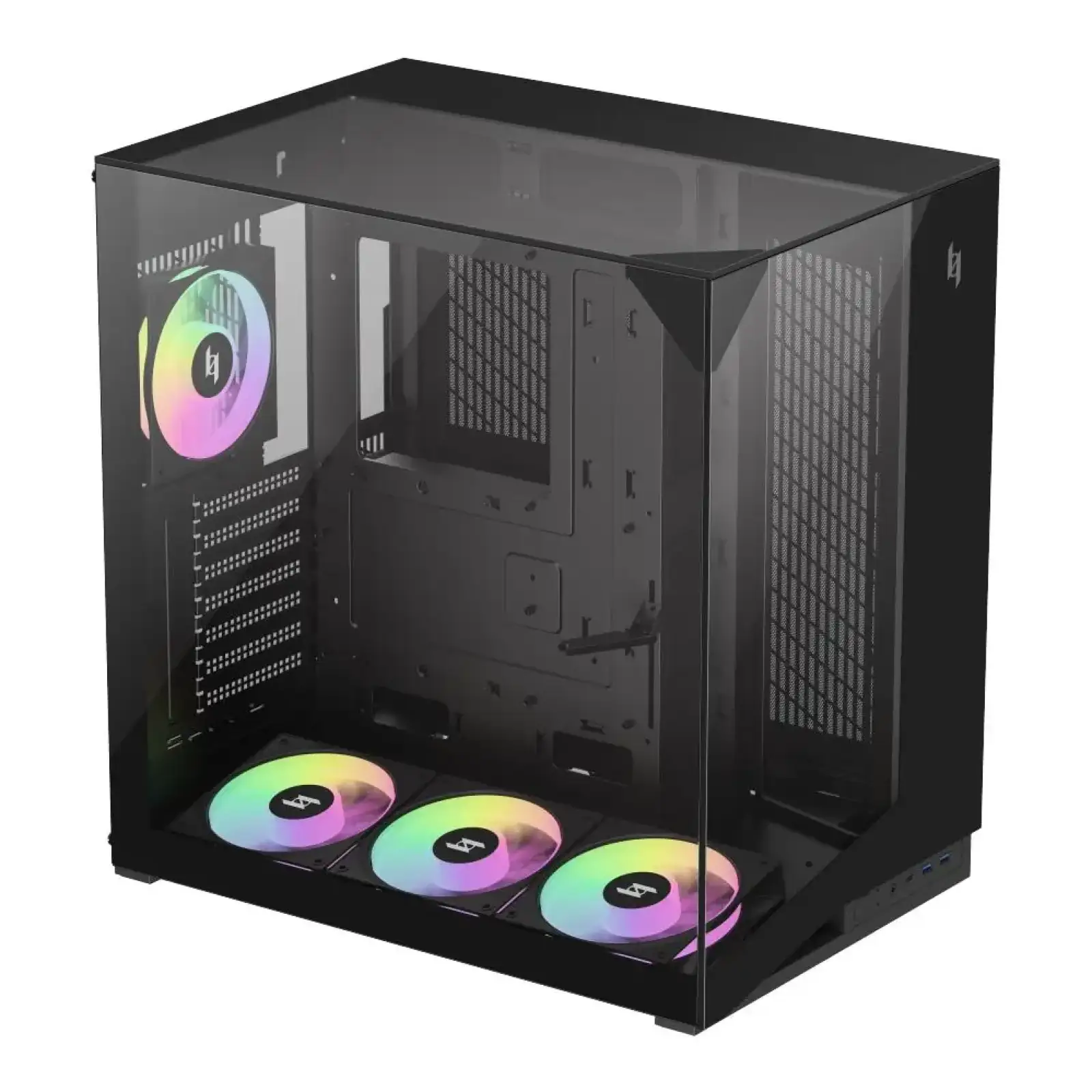 Корпус для комп'ютера ATX W/O PSU NEX C56 VC BK GAMEMAX UA