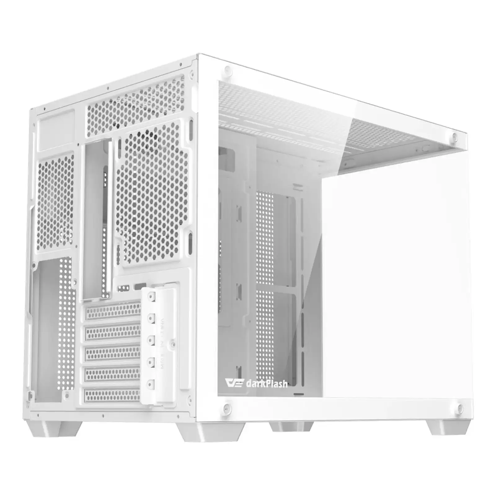 Корпус для комп'ютера DARK FLASH B275 PRO mATX без блока живлення, білий (B275 PRO WHITE) UA