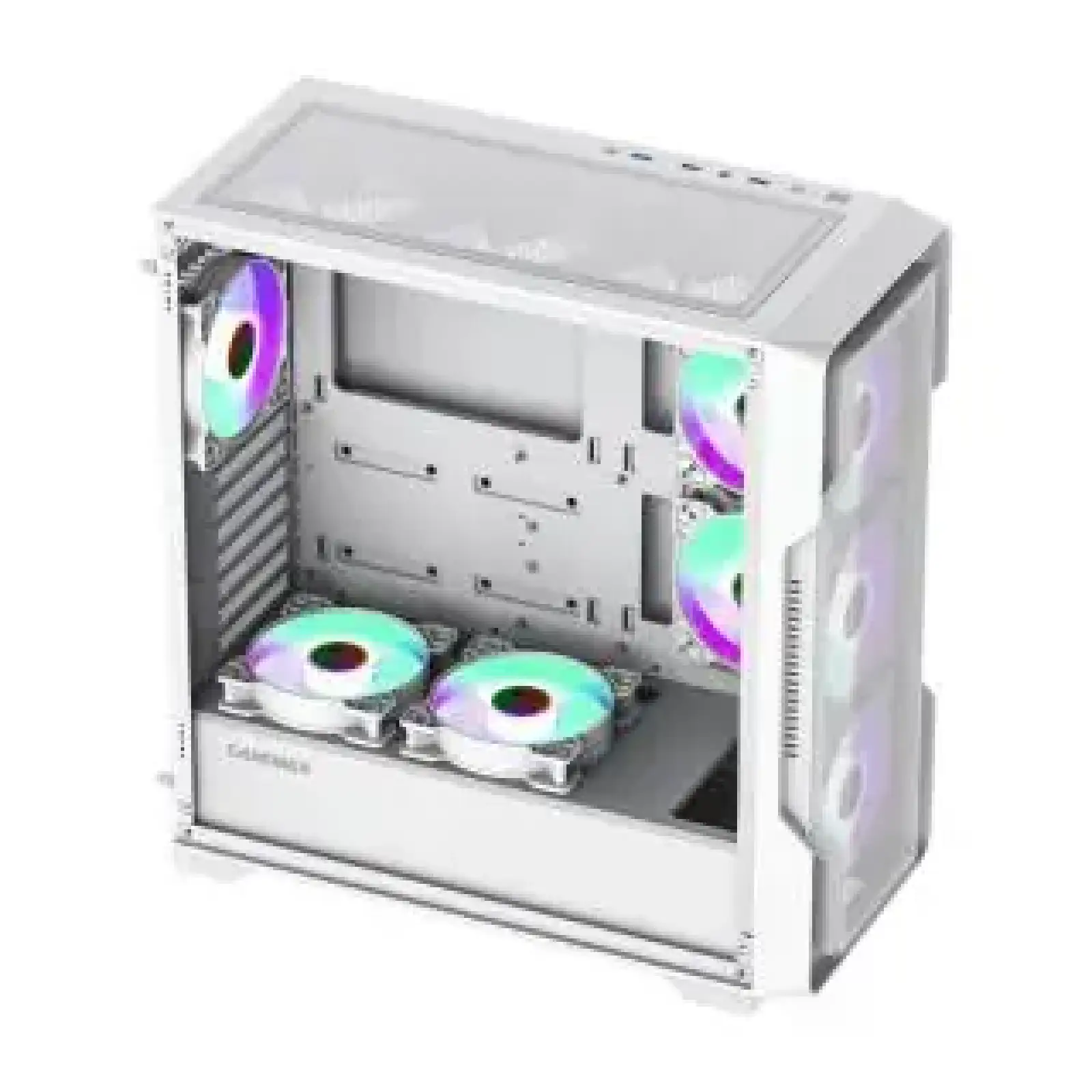 Корпус для комп'ютера EATX W/O PSU SIEGE WH GAMEMAX UA