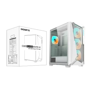 Корпус ATX W/O PSU C301GW V2 WHITE GIGABYTE UA