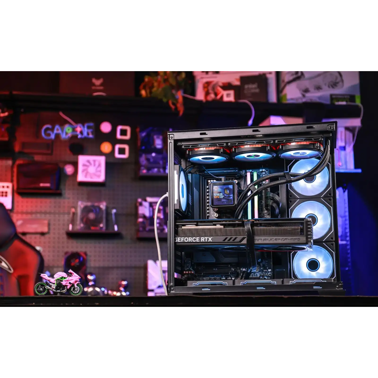 Корпус для комп'ютера DARK FLASH C280 EATX без блока живлення, чорний (C280 BLACK) UA