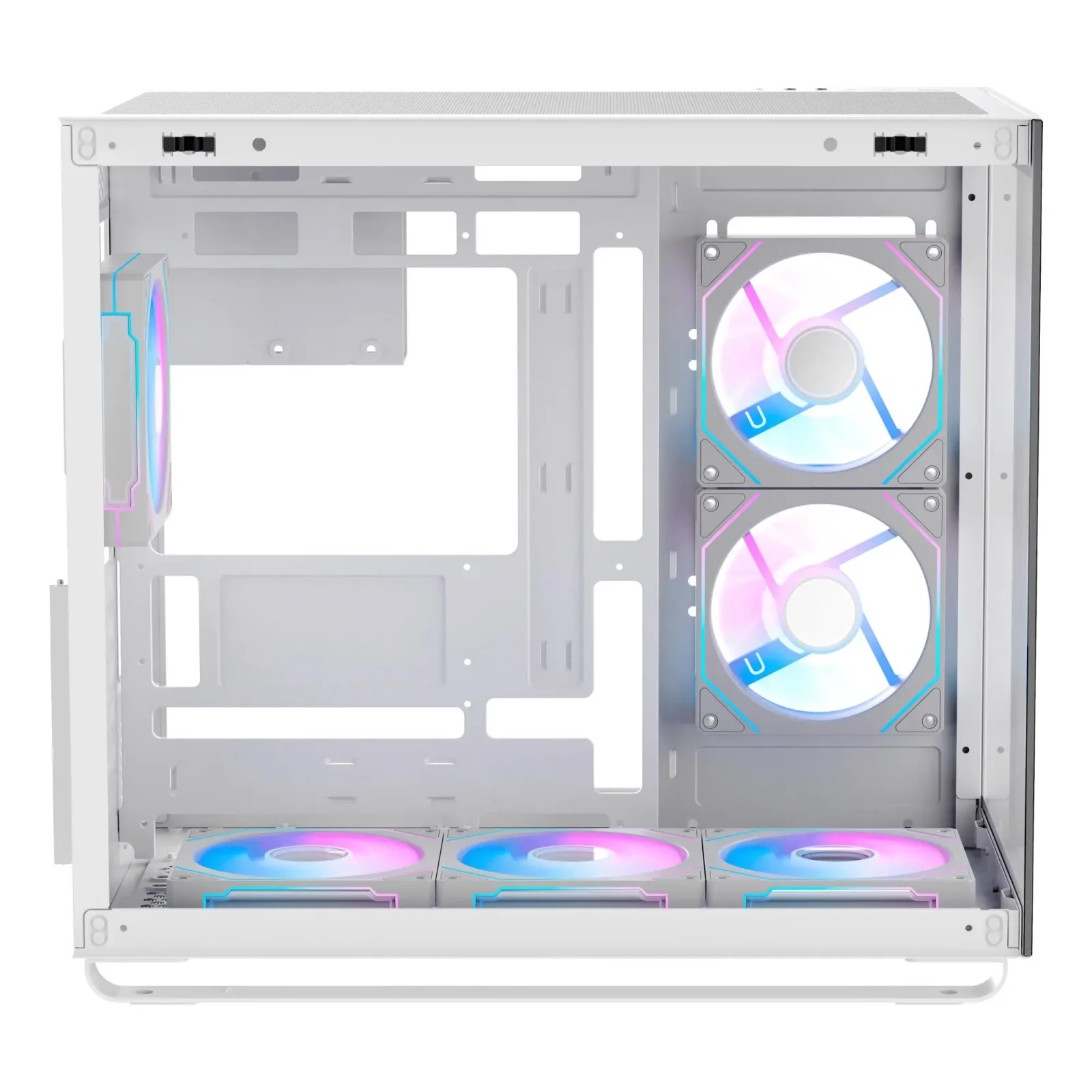 Корпус для комп'ютера ATX W/O PSU IOTA C70 WH ARGB (IOTA-C70-WHD600XX-GL) OCYPUS UA