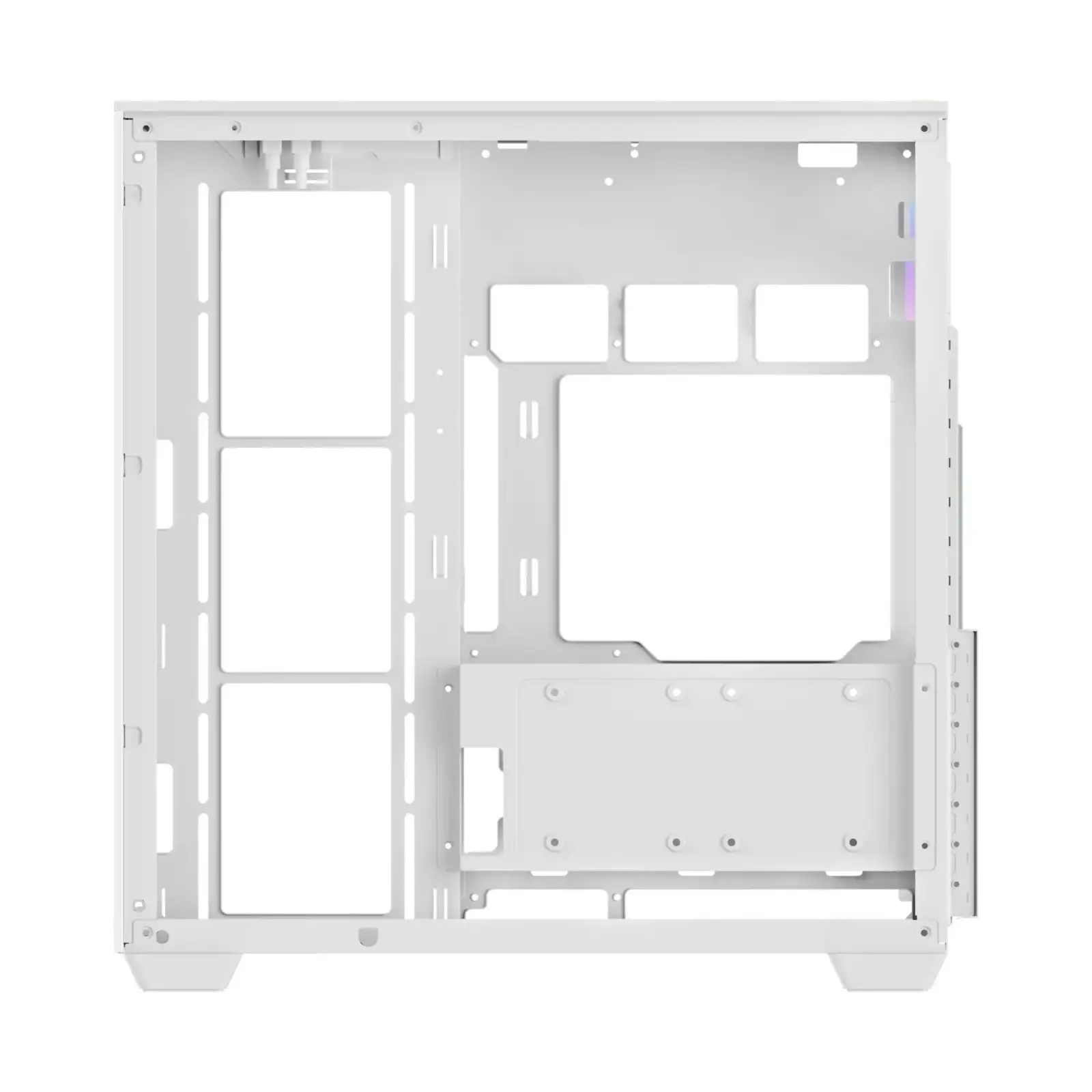 Корпус для комп'ютера ATX W/O PSU DELTA C74 ARGB білий (DELTA-C74-WHD200XX-GL) OCYPUS UA