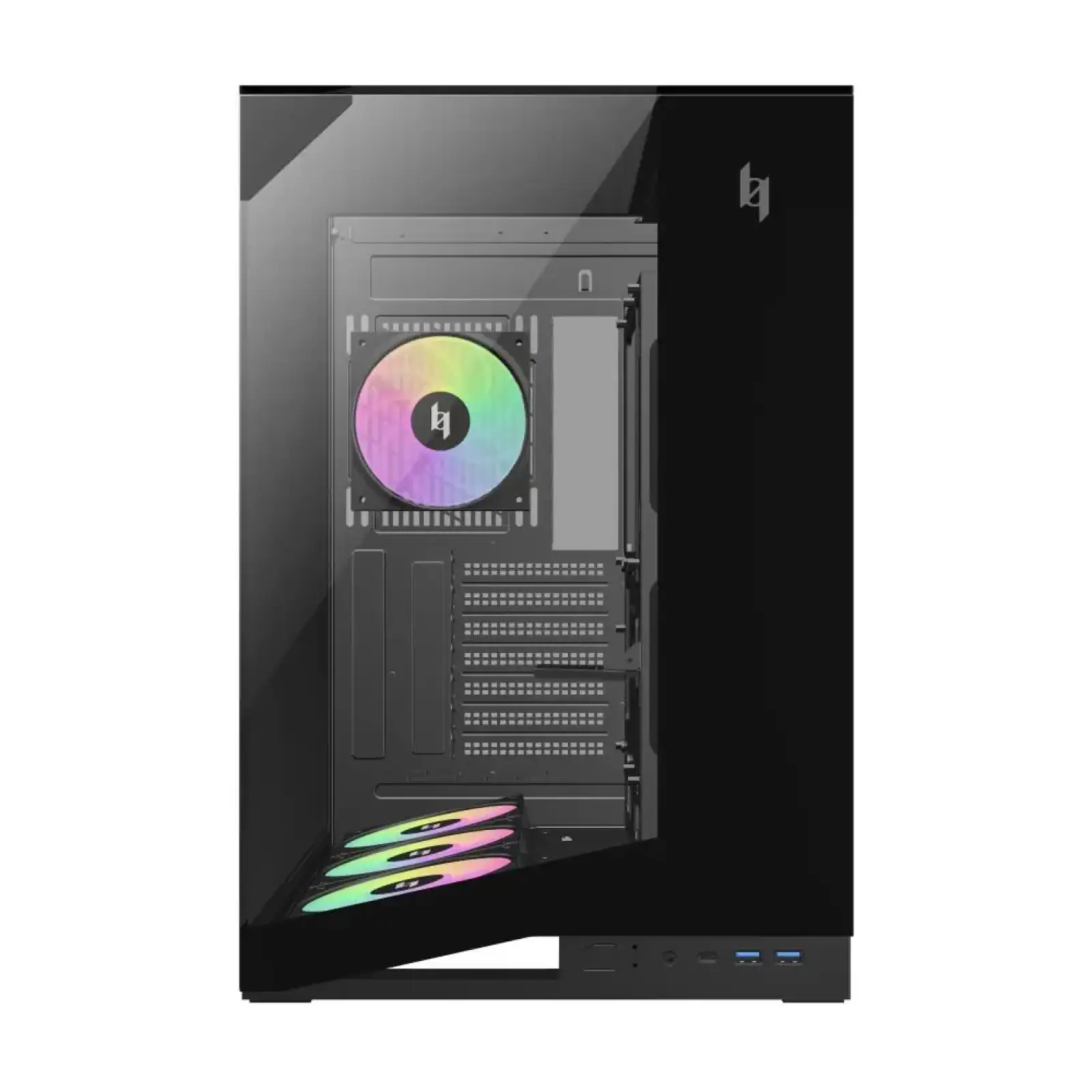 Корпус для комп'ютера ATX W/O PSU NEX C56 VC BK GAMEMAX UA