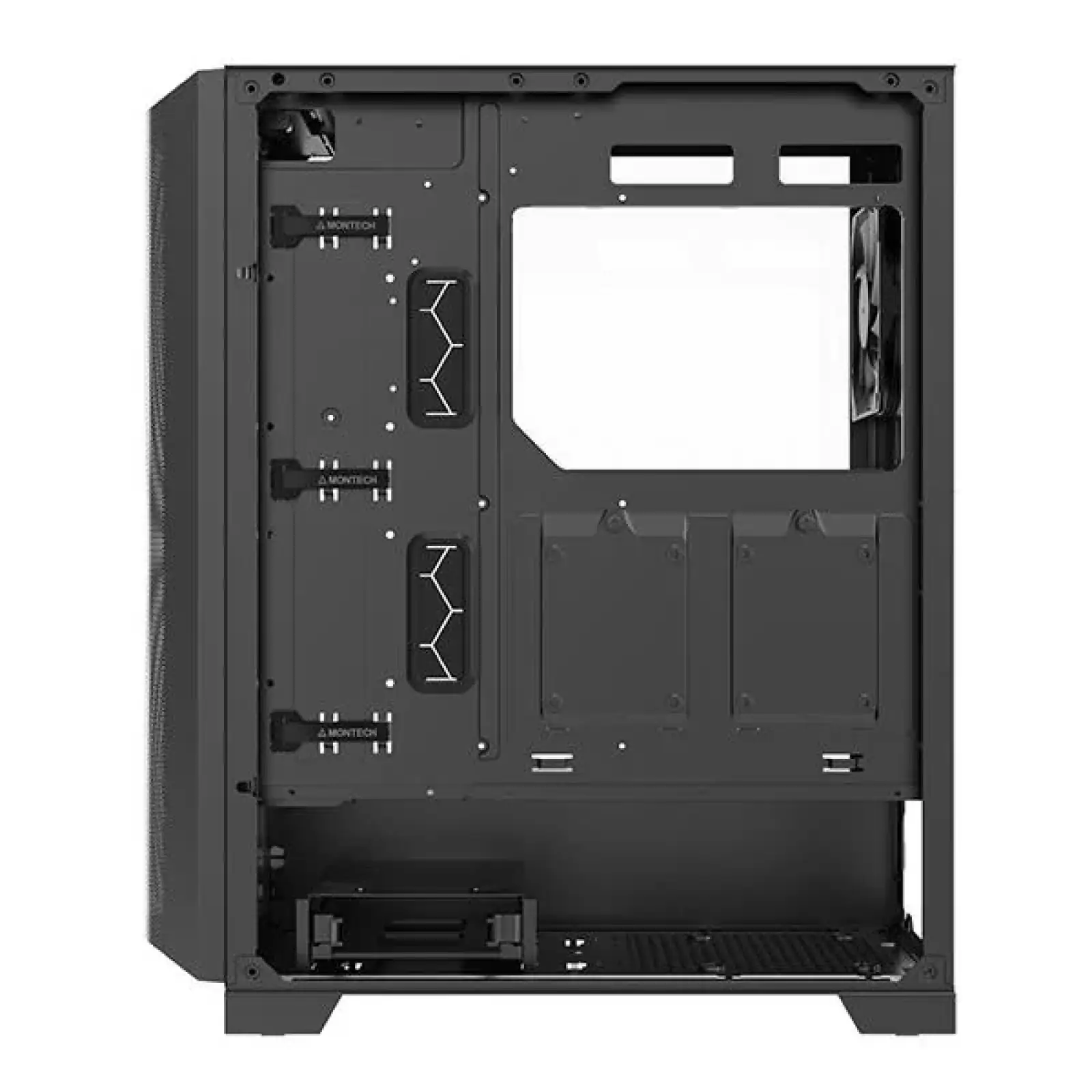 Корпус ATX W/O PSU SKY ONE LITE (B) MONTECH UA