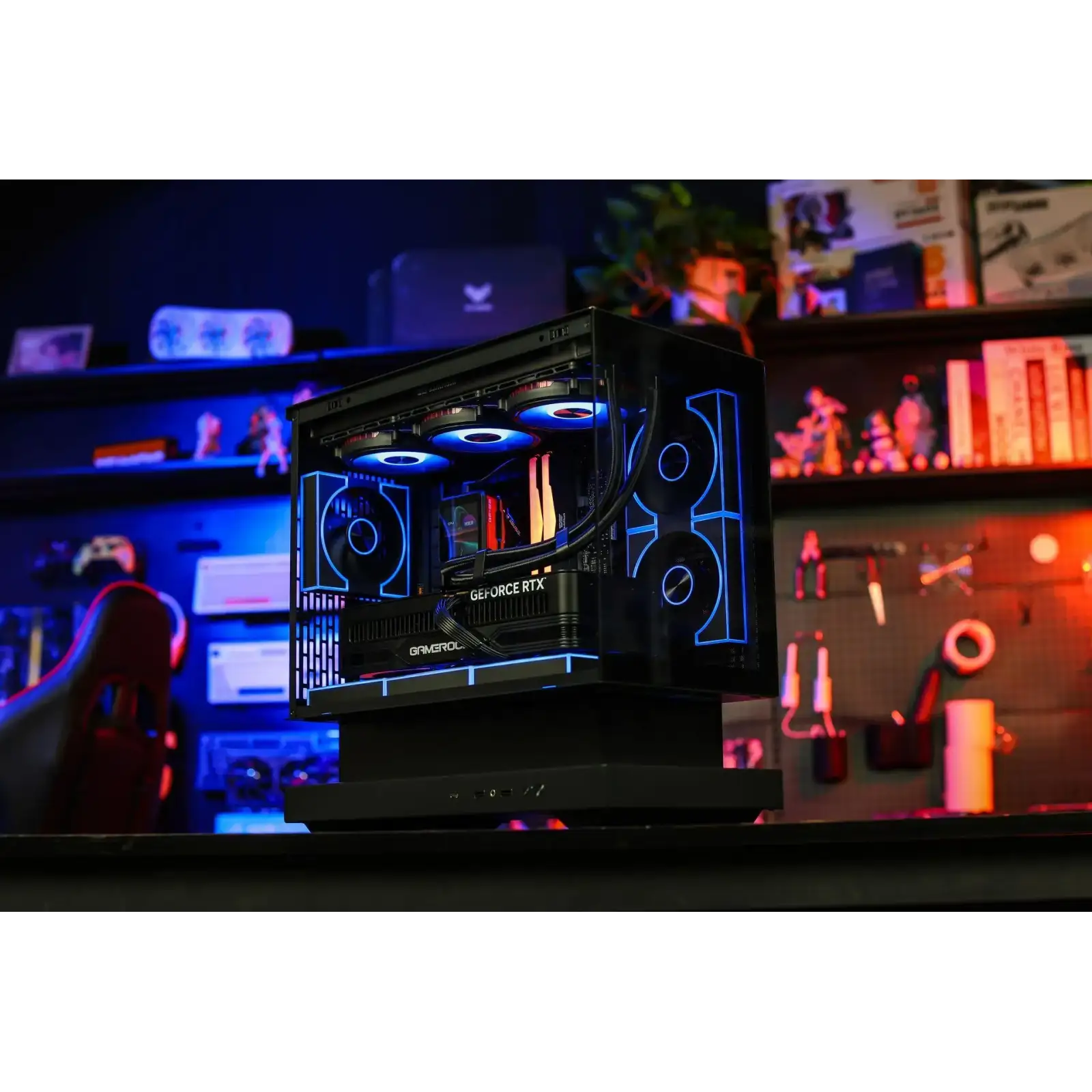 Корпус для комп'ютера MATX W/O PSU F1 BLACK DARK FLASH UA
