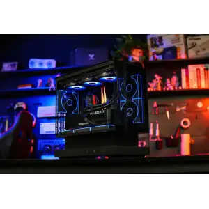 Корпус для комп'ютера MATX W/O PSU F1 BLACK DARK FLASH UA