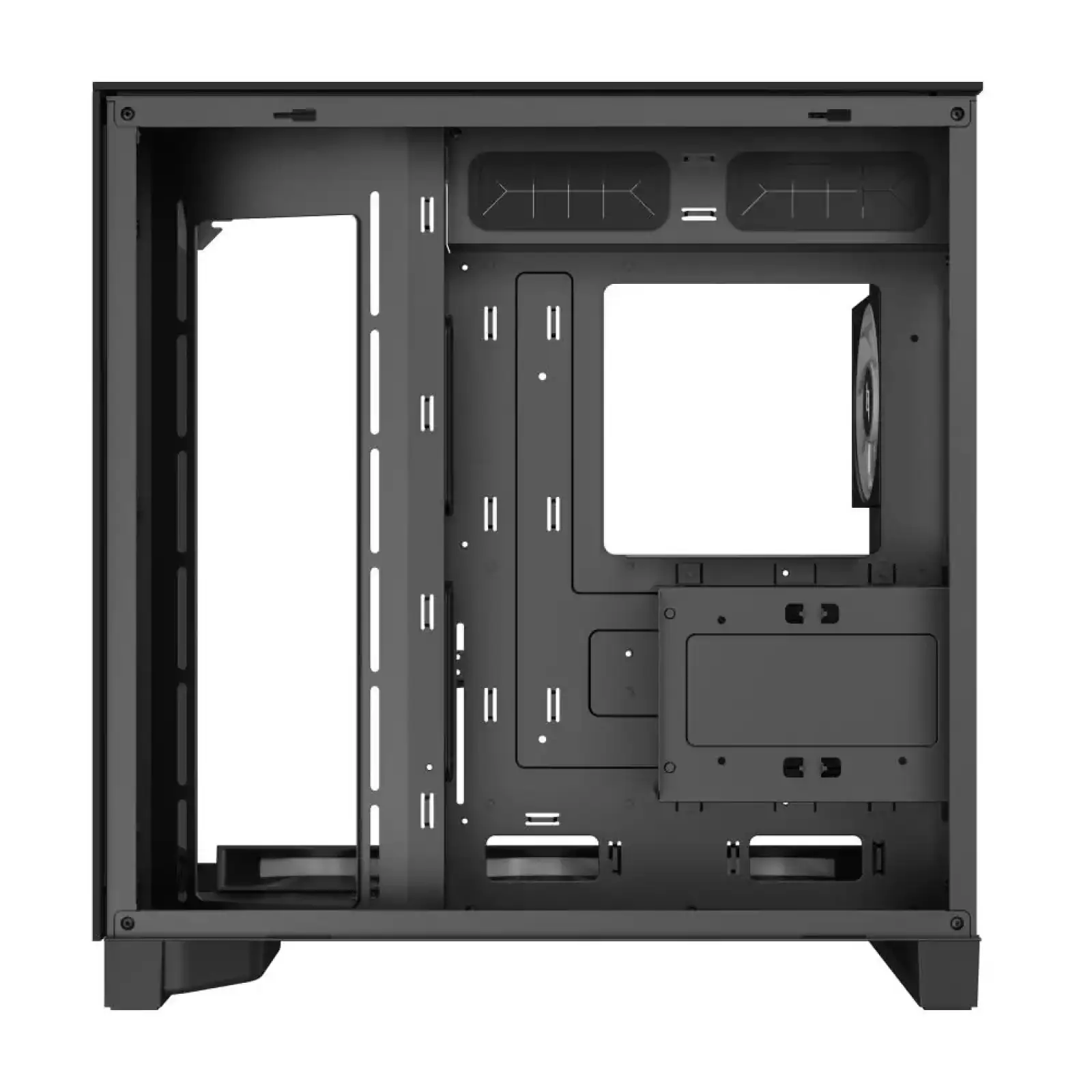 Корпус для комп'ютера ATX W/O PSU NEX C56 VC BK GAMEMAX UA