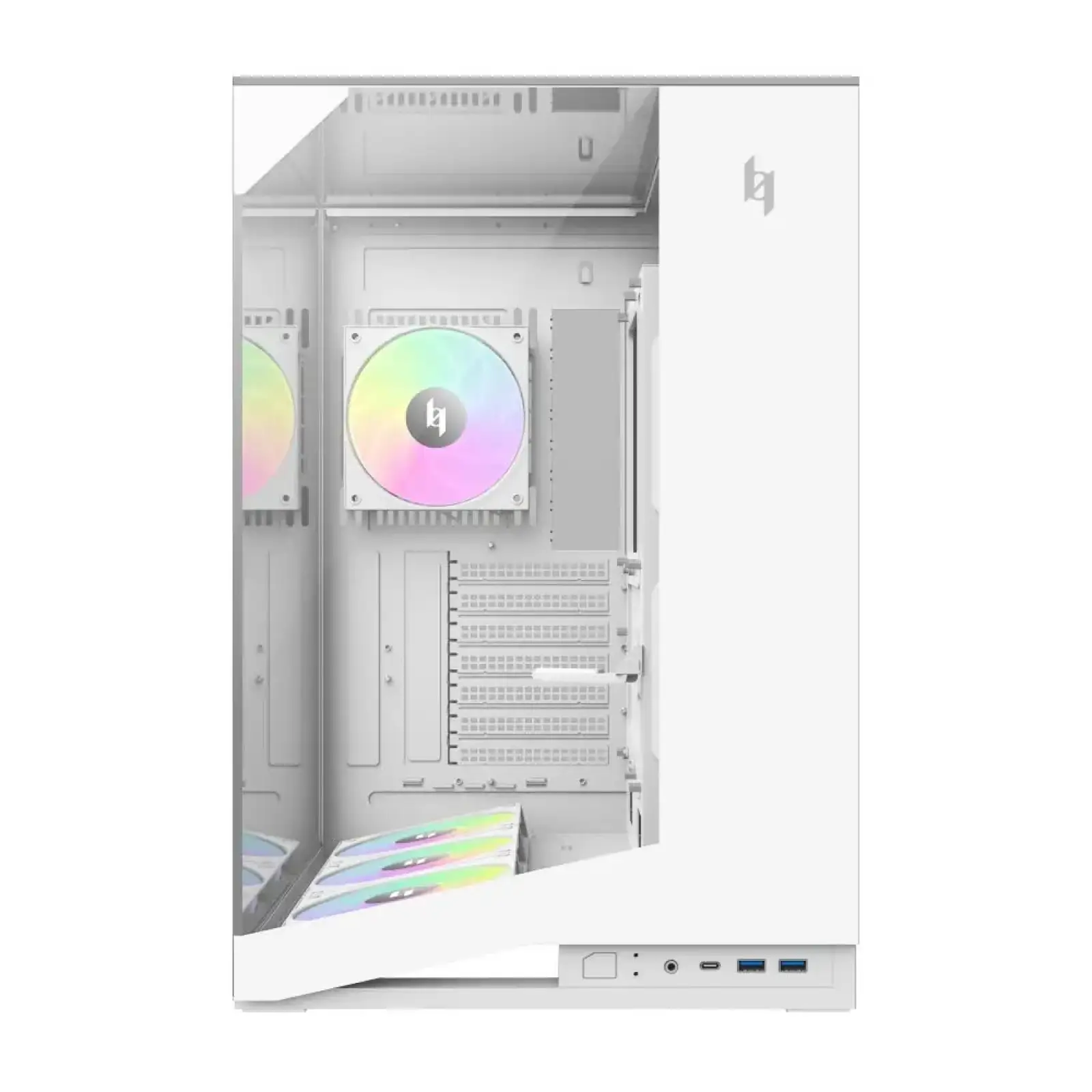 Корпус для комп'ютера ATX W/O PSU NEX C56 VC WH GAMEMAX UA