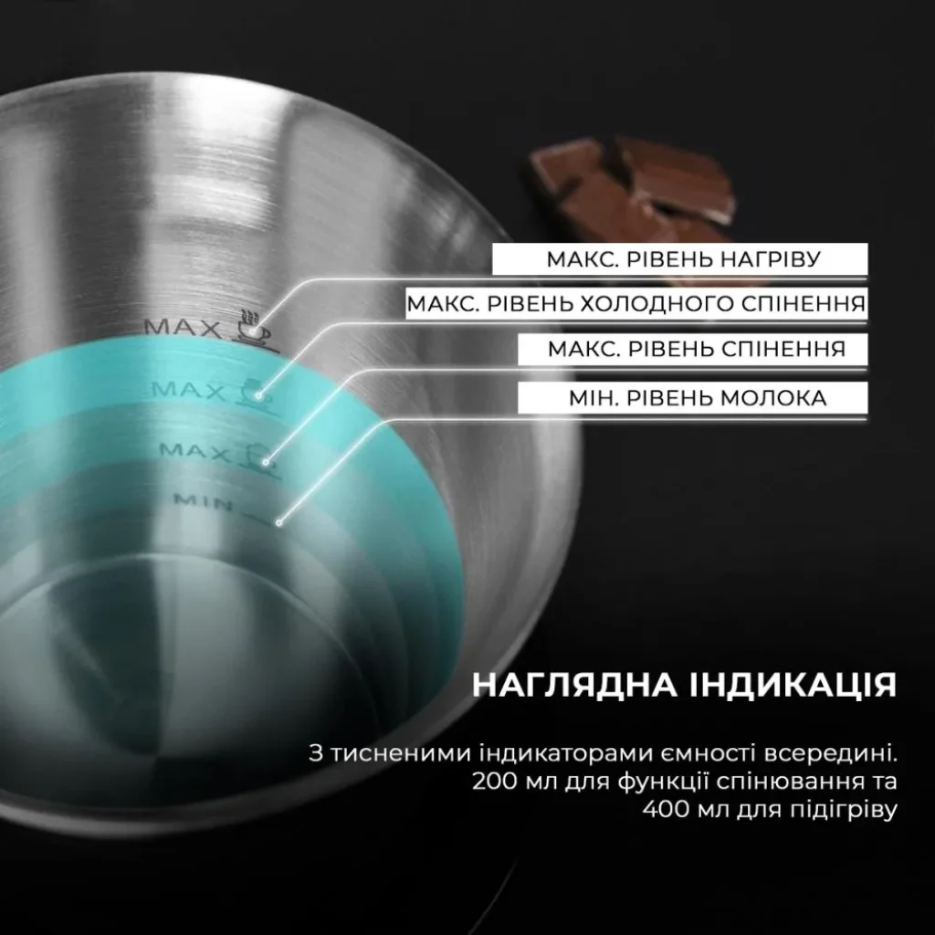Спінювач молока CECOTEC Power Moca Spume 5000 UA