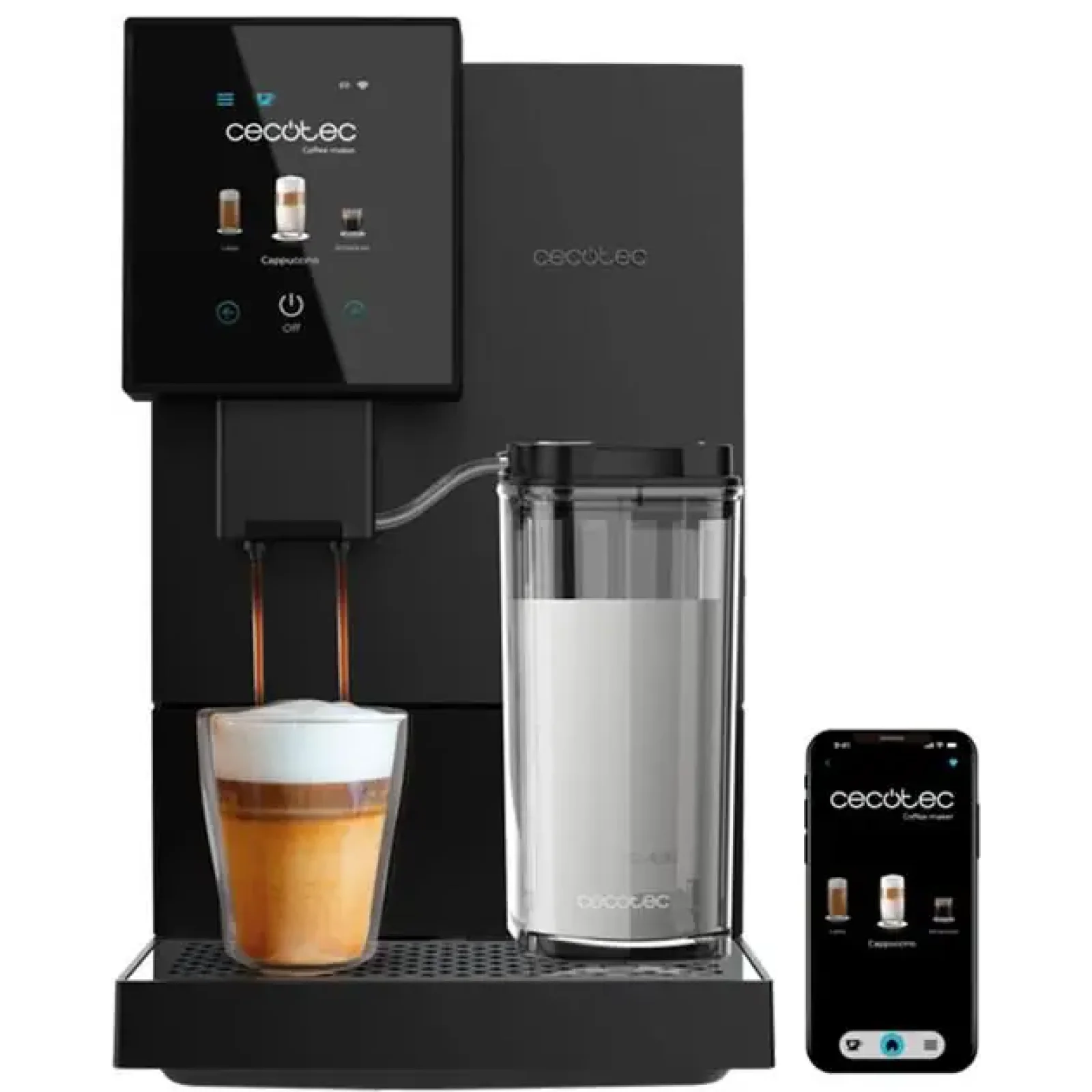 Кавомашина CECOTEC Cremmaet Compactccino Connected (CCTC-01460) UA
