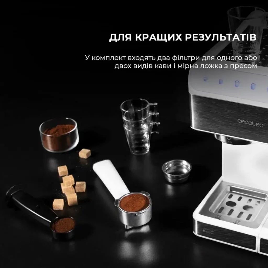 Кавоварка CECOTEC Power Instant-ccino 20 Touch Bianca (CCTC-01557) UA