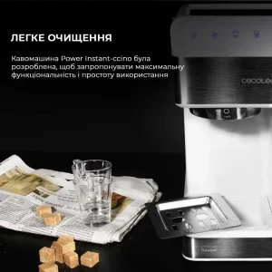 Кавоварка CECOTEC Power Instant-ccino 20 Touch Bianca (CCTC-01557) UA