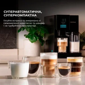 Кавомашина CREMMAET BK/SIL A01 EU01 105455 CECOTEC UA
