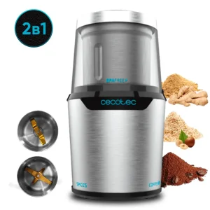 Кавомолка CECOTEC Compact Titanmill 300 DuoClean (CCTC-01559) UA