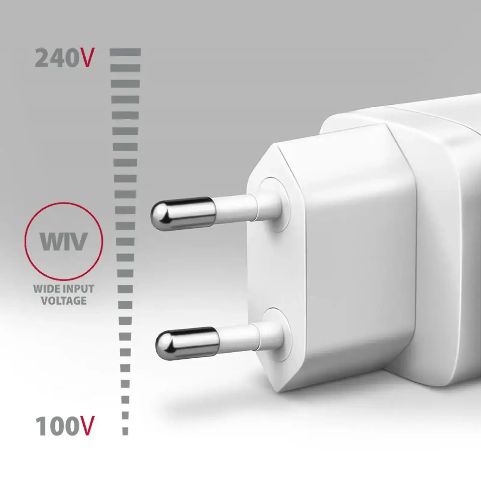 МЗП AXAGON ACU-DPQ65W, 3x port (USB + dual USB-C), PD3.0/QC4+/PPS/Apple, 65W, Білий UA