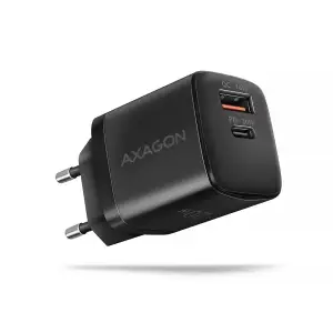 МЗП AXAGON ACU-PQ20, QC3.0/AFC/FCP + PD type-C, 20W, Чорний UA