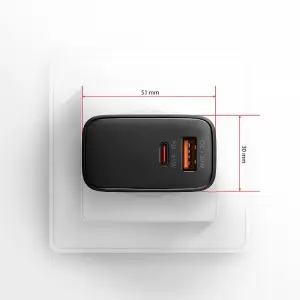 СЗУ AXAGON ACU-PQ45, QC3.0,4.0/AFC/FCP/PPS/Apple + PD type-C, 45W, Чорний UA
