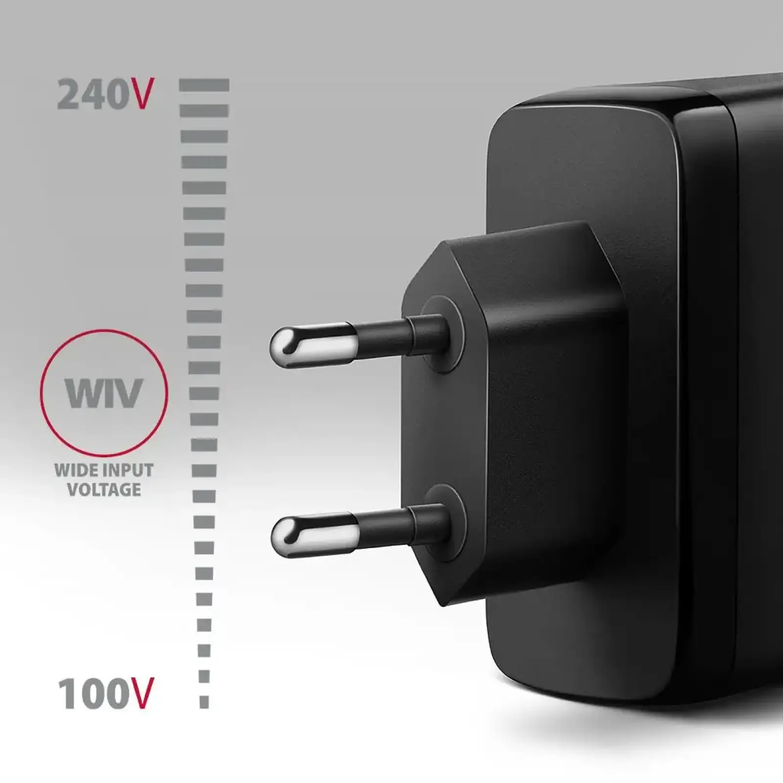 СЗУ AXAGON ACU-DPQ100, 3x port (USB + dual USB-C), PD3.0/QC4+/PPS/Apple, 100W, Чорний UA