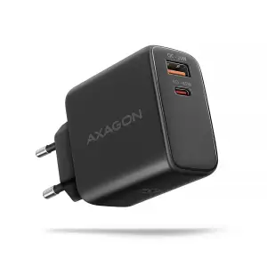МЗП AXAGON ACU-PQ45, QC3.0,4.0/AFC/FCP/PPS/Apple + PD type-C, 45W, Чорний UA