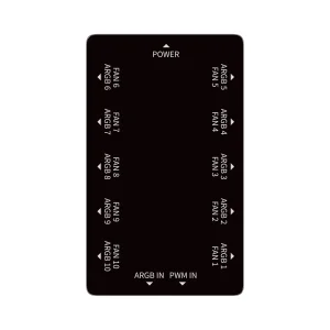 Розгалужувач вентиляторів корпусу ПК DELTA EH10 BK PRO (DELTA-EH10-BKN00PXX-GL) OCYPUS UA