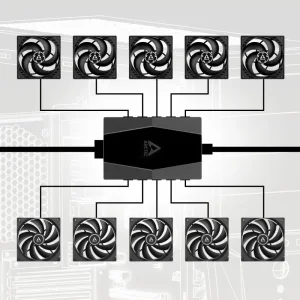 Розгалужувач вентиляторів корпусу ПК ACFAN00175A ARCTIC UA