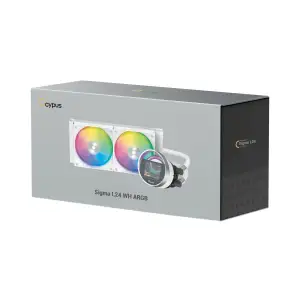 Система охолодження для комп’ютерного процесора SIGMA L24 WH ARGB OCYPUS (SIGMA-L24-WH2AAWWN00X-GL) UA