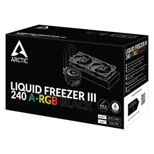 Водяне охолодження Arctic Liquid Freezer III 240 A-RGB Black (ACFRE00142A) UA