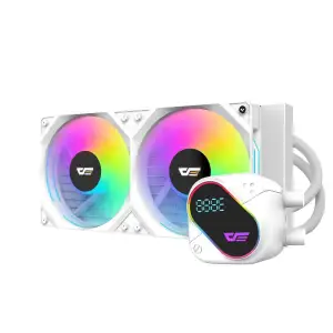 Система охолодження для комп’ютерного процесора DARK FLASH DO240 білий (DO240 WHITE) UA