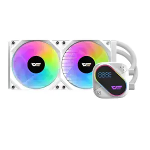Система охолодження для комп’ютерного процесора DARK FLASH DO240 білий (DO240 WHITE) UA