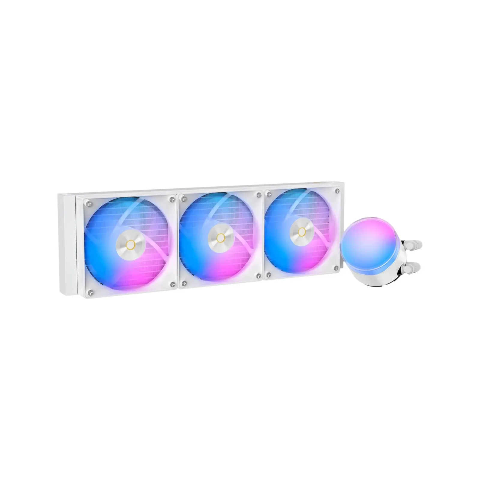 Система рідинного охолодження для комп'ютерного процесора DELTA L36 WH ARGB V2 (DELTA-L36-WH3AAWNN02X-GL) OCYPUS UA