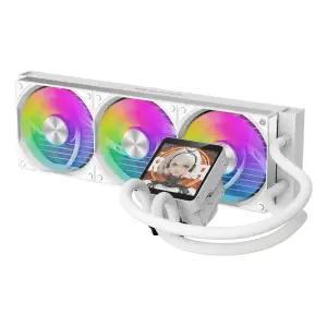 Система охолодження для комп'ютерного процесора DARK FLASH DV360S MAX, білий (DV360S MAX WHITE) UA