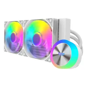 Система охолодження для комп'ютерного процесора DARK FLASH DG240, білий (DG240 WHITE) UA