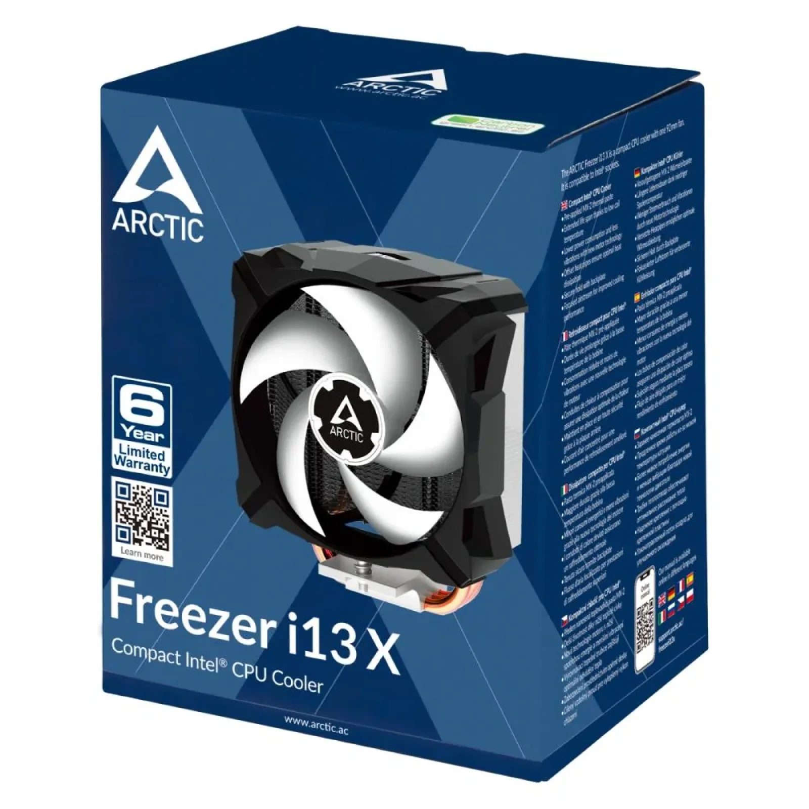 Система охлаждения для компьютерного процессора S1156/1155/1151 ACFRE00078A ARCTIC UA